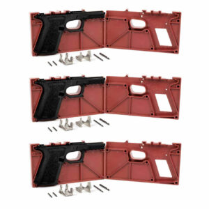 New Release: AR-15 Lab Polymer80 PF940Cv1™ 80% Compact Frame and Jig Kit (Glock® 19/23 Compatible) – 3-Pack
