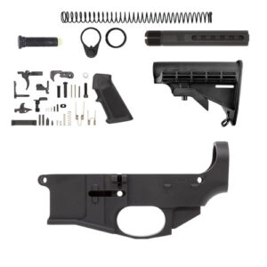 New Release: AR-15 Lab Premium Fire/Safe Marked Billet 80% Lower Assembly