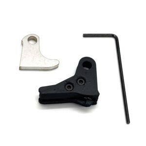 Alternative view of ⚡ New: AR-15 Lab Glock FRT Polymer V3 Trigger Shoe Kit with Safety and Curved Steel Trip for All Glocks – Black