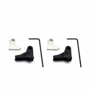 ⚡ New: AR-15 Lab 2 PACK GLOCK POLYMER V3 Trigger Shoe Kit with Safety and Curved Steel Trip