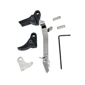⚡ New: AR-15 Lab Polymer Glock FRT V2 Trigger Bar Kit – (1) Reset Trip (2) Trigger Shoes (1) Bar (2) Springs