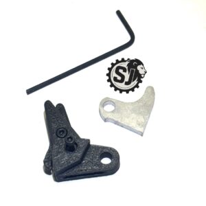 ⚡ New: AR-15 Lab Glock FRT Polymer V3 Trigger Shoe Kit with Safety and Curved Steel Trip for All Glocks – Black