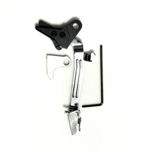Alternative view of ⚡ New: AR-15 Lab GLOCK FRT V3 6061 ALUMINUM TRIGGER SHOE & BAR KIT, Gen 1 2 3 4, 9mm, .40, .357